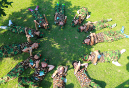 寶雞軍事夏令營增強(qiáng)孩子抵抗挫折的能力