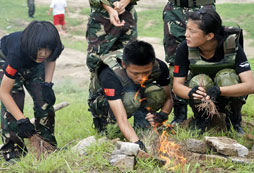 北京有什么軍事夏令營是野外生存的？