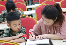 輔導與老師耐心輔導