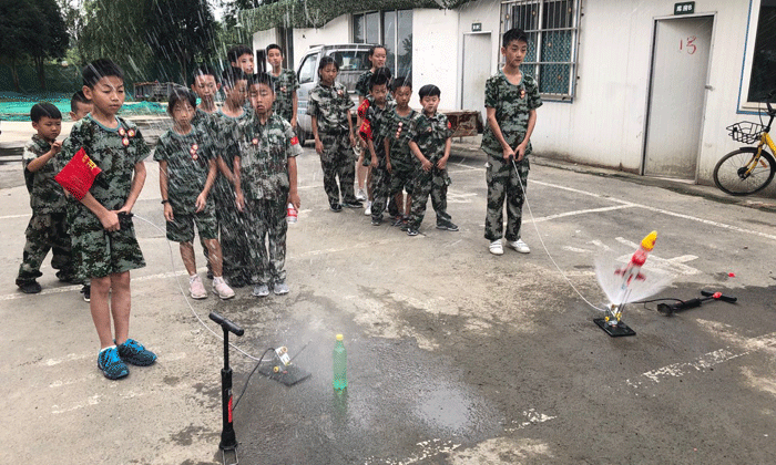 水壓火箭飛天比賽