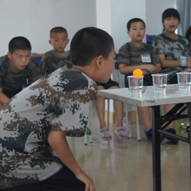 參加畢節(jié)軍事夏令營成為戶外小能手