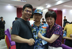 三人合照