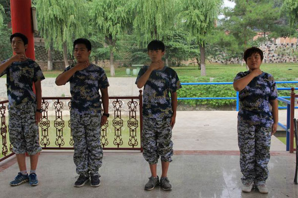 北京西點軍事夏令營簡單常用手語
