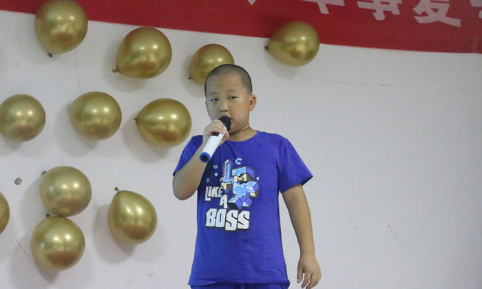晚會(huì)上你的表演很出色