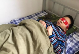 孩子們的午休時間