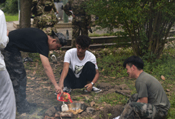 野炊做飯