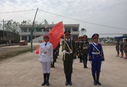 三軍儀仗隊升旗儀式