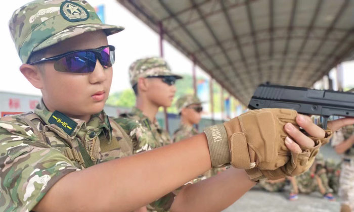 常德軍事夏令營收獲
