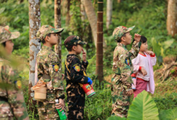 海南刀峰拓展軍事夏令營為什么受家長孩子歡迎？