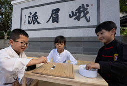 參加峨眉武術(shù)夏令營孩子一個愉快的假期