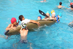 帆船夏令營鍛煉孩子的獨立動手能力