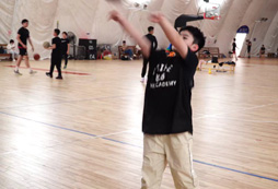 孩子參加飛赫籃球特訓營收獲滿滿