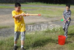 參加福州兒童夏令營體驗軍事之苦!