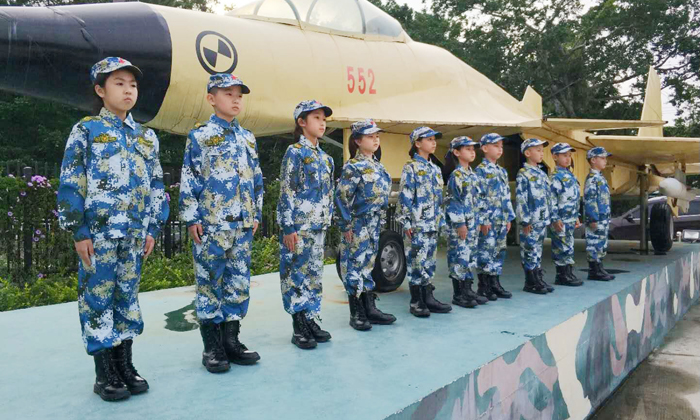 廣東黃埔軍校冬令營(yíng)小學(xué)生