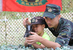 參加廣西軍事夏令營讓孩子度過一個不普通的假期！