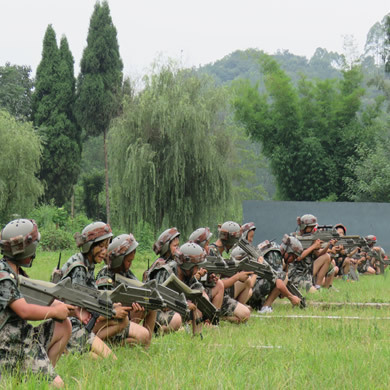 貴陽參加軍事夏令營的安全保障