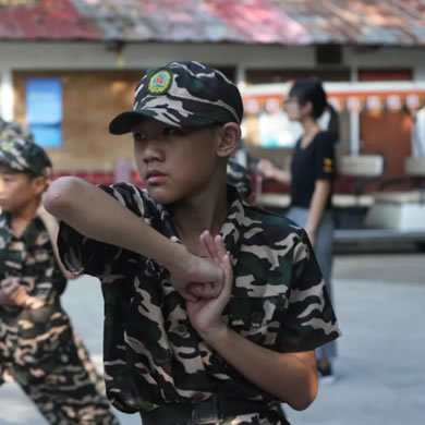 在貴陽軍事夏令營活動中孩子會不會只是一個旁觀者？