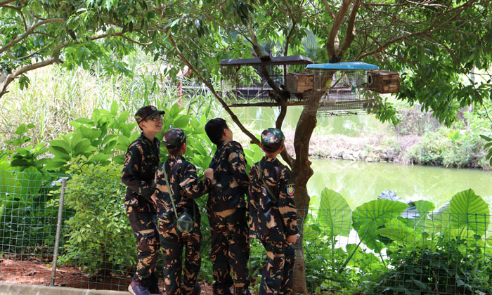 海口軍事夏令營特色