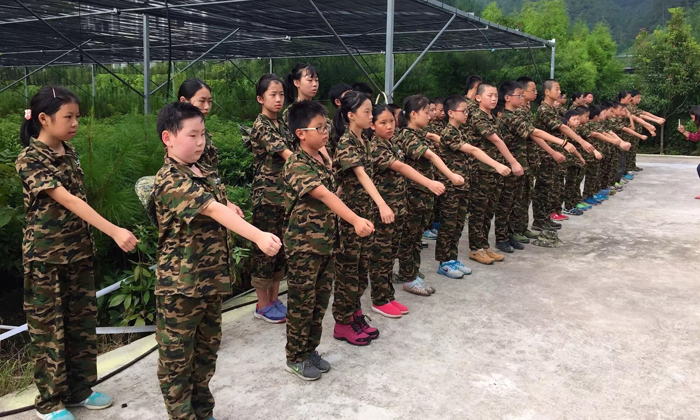 杭州軍事拓展夏令營
