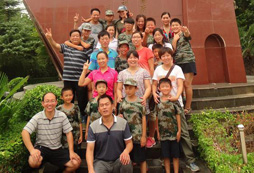 河南軍事夏令營組織游玩