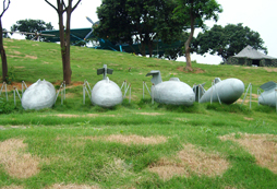 黃埔名將夏令營基地導彈模型