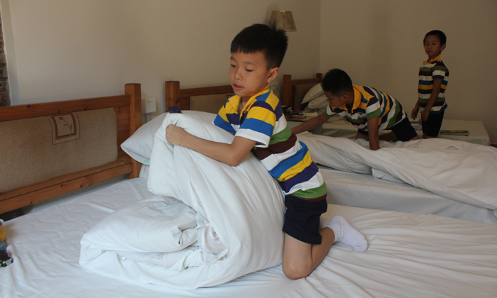 學(xué)會(huì)自立的青少年
