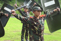 淮北軍事夏令營幫助孩子改掉不良習慣