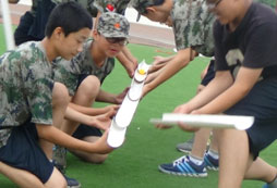湖南軍事夏令營培養(yǎng)發(fā)展孩子的好奇心