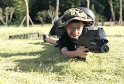 參加湖南軍事夏令營度過充實有意義的暑假