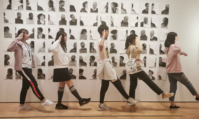 踏步展示
