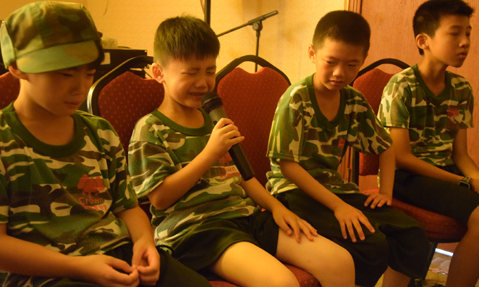 對學員的感恩勵志教育