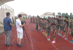 內(nèi)向孤立孩子可參加暑假江蘇軍事夏令營