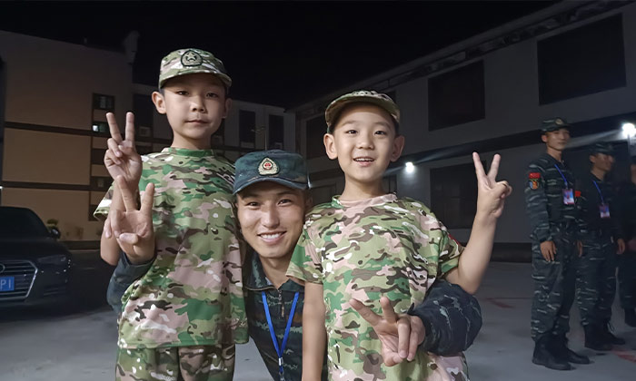 吉林軍事夏令營(yíng)收獲