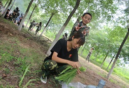 中國軍事將帥夏令營樹立孩子的愛國心