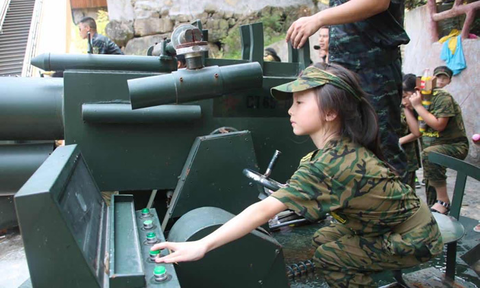 受歡迎軍事夏令營