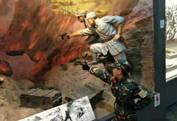 學(xué)習(xí)前輩們抗日的風(fēng)采