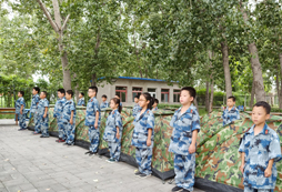 帳篷已經(jīng)搭建完成