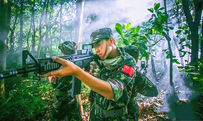 上饒八一軍事夏令營