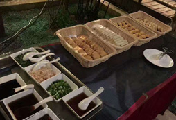 享受美食
