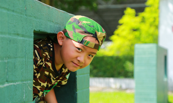 溧陽軍事特訓營圓孩子一個軍人夢