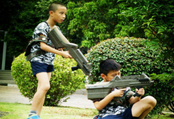 呂梁青少年夏令營體驗部隊生活