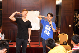 老師演示