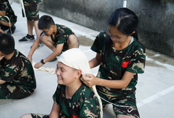 南充軍訓(xùn)夏令營讓孩子在體驗中學(xué)習