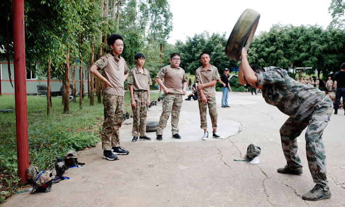南寧兒童軍事夏令營安全保障