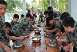 寧波軍事夏令營讓孩子在假期蛻變