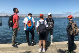 海邊游玩