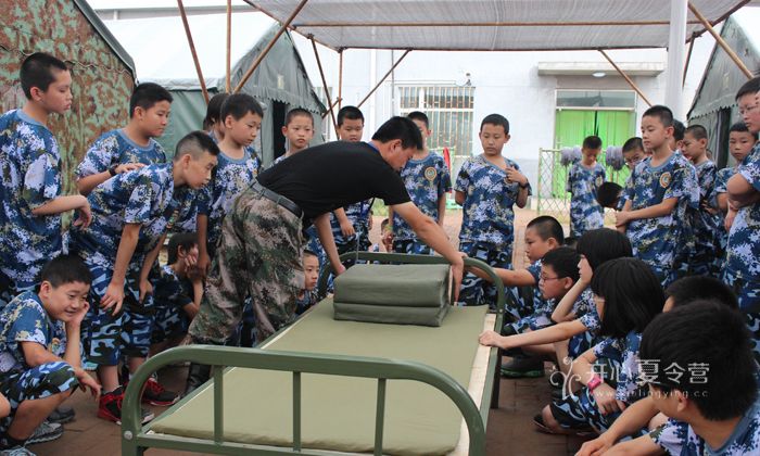 青少年軍事營中行為習慣養(yǎng)成