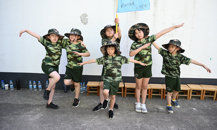 湘軍小英雄軍事夏令營(yíng)
