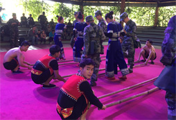 參加普洱軍事夏令營(yíng)體驗(yàn)部隊(duì)文化