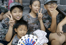 7天的軍事化體驗訓練讓孩子長大了
